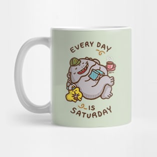 Every Day is Saturday with the Gang Mug